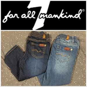 LOT of Seven for all mankind jeans 24 mo